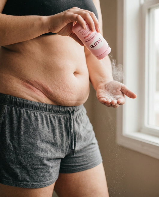 Comfort Powder: Talc-Free Anti-Chafe Body & Foot Powder