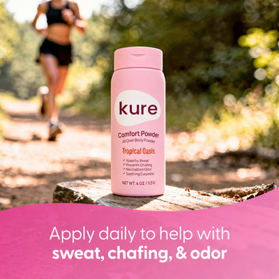 Comfort Powder: Talc-Free Anti-Chafe Body & Foot Powder
